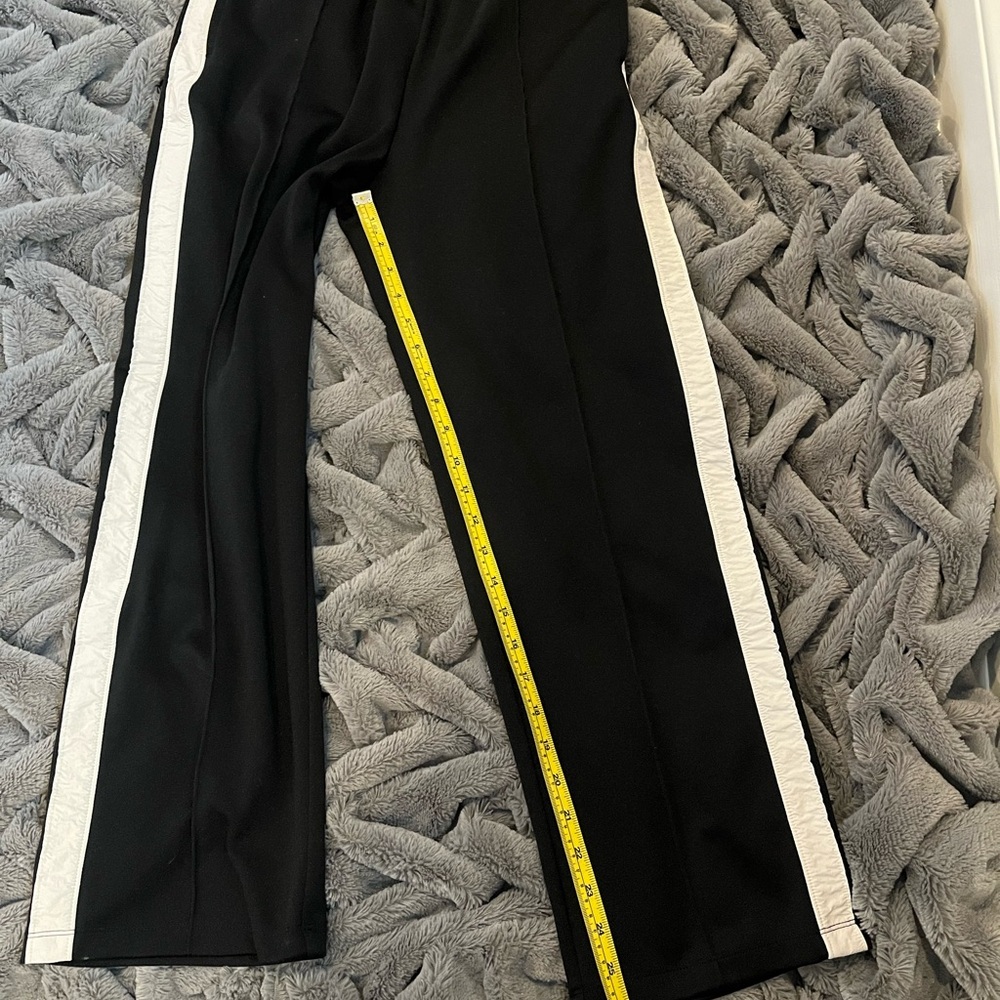 Gap Black Track Pants with White Stripes Size Small P - Picture 13 of 14